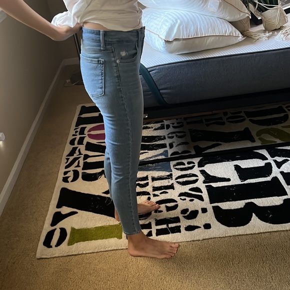 Excellent used condition Lucky Brand Ava super skinny size 27 - Picture 5 of 9